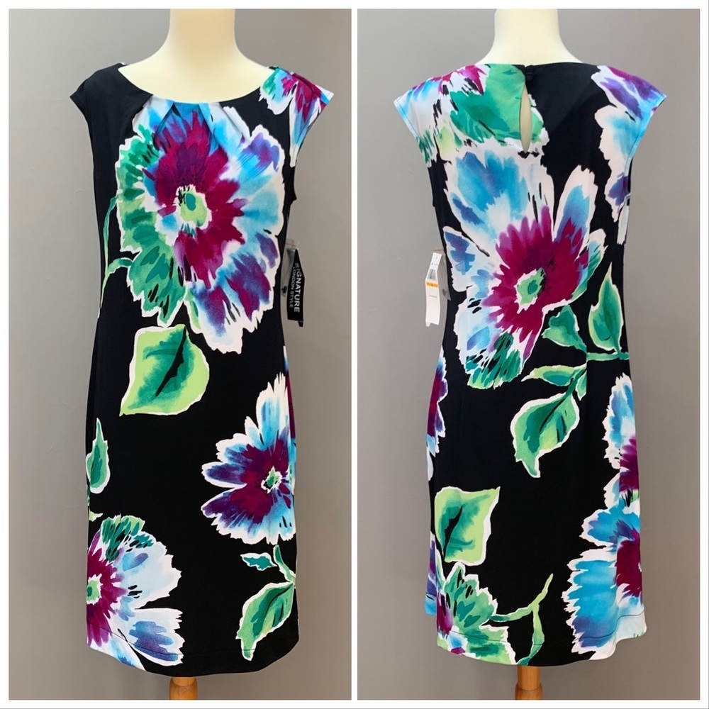 Nwt! Signature London Style Dahlia Dress, S. - Picture 3 of 7
